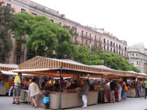 Mercado de antigûedades