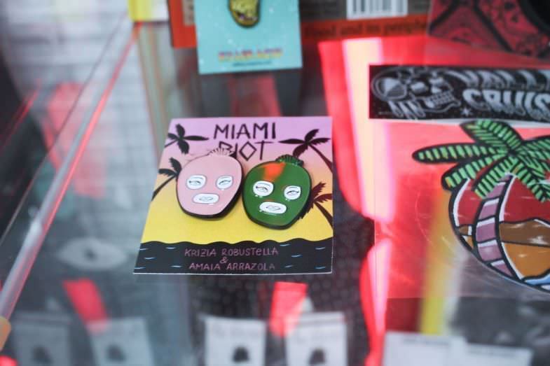 Miami Riot Pin