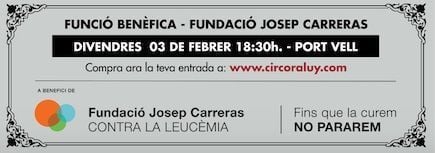 Función Benéfica - Fundación Josep Carreras