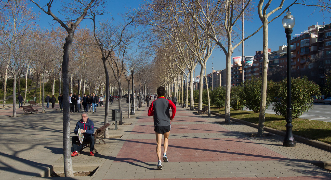 sitios para correr en barcelona