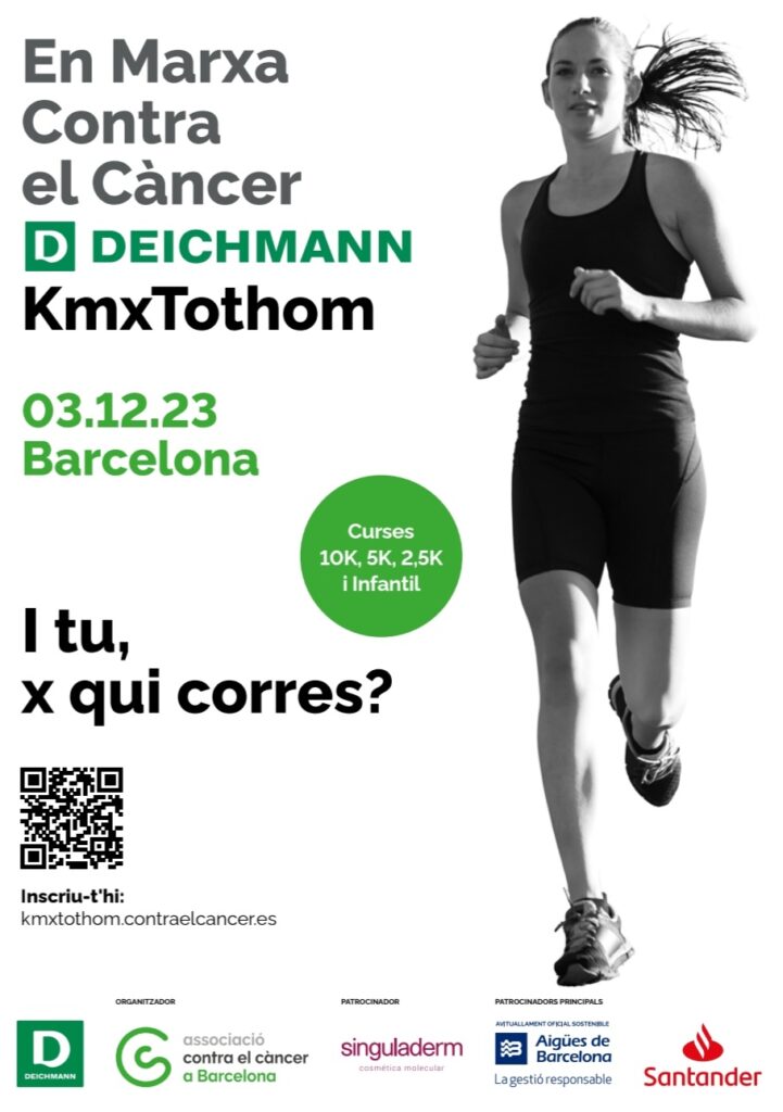 En Marcha Contra el Cáncer - Deichmann · KMxTOTHOM”: Y tú, ¿por quién corres?