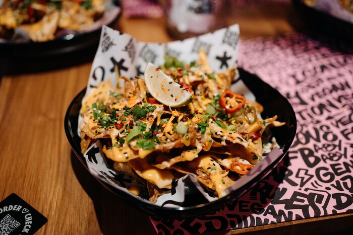 Nachos Vegan Junk Food Bar