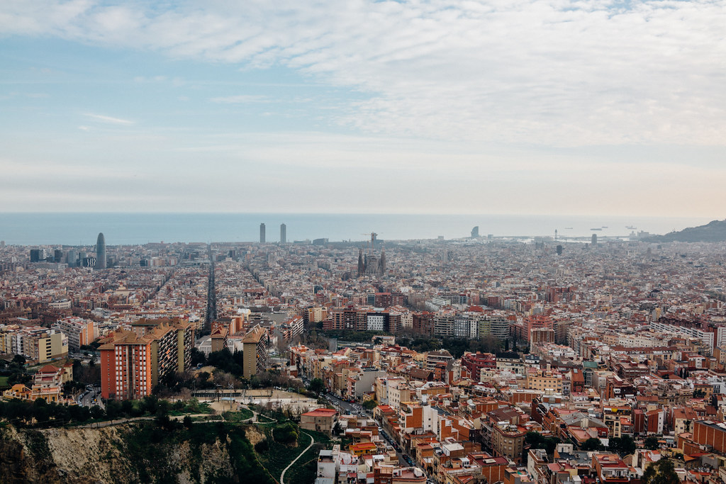 Atardecer con vista de 360º de la ciudad