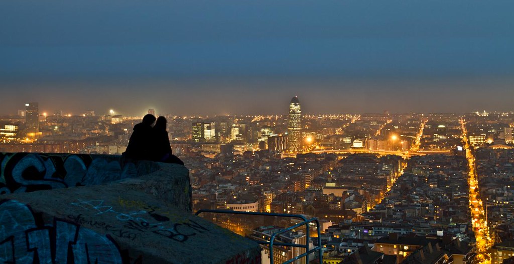 Atardecer con vista de 360º de la ciudad
