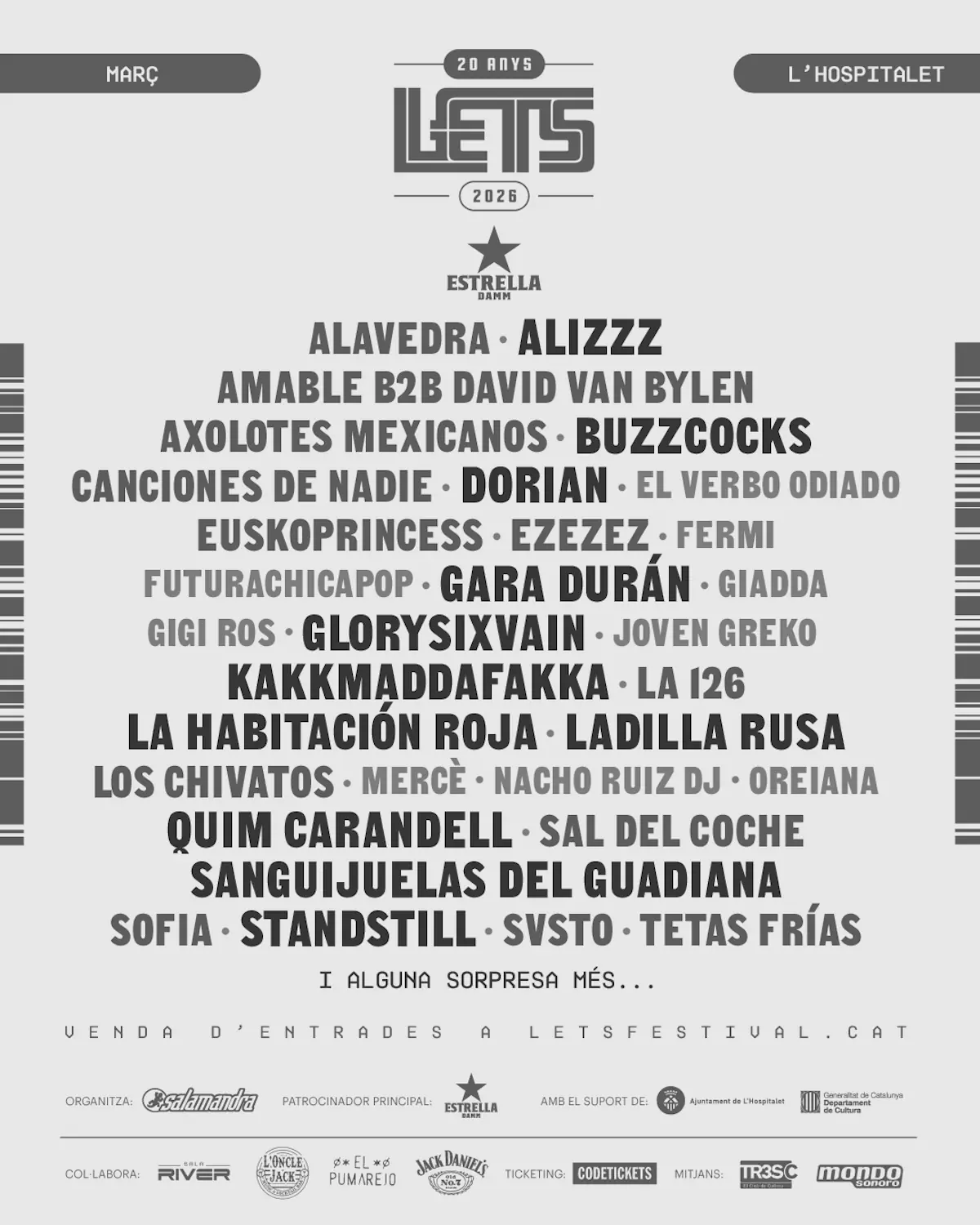 20 festivales de Barcelona que no te puedes perder en 2026