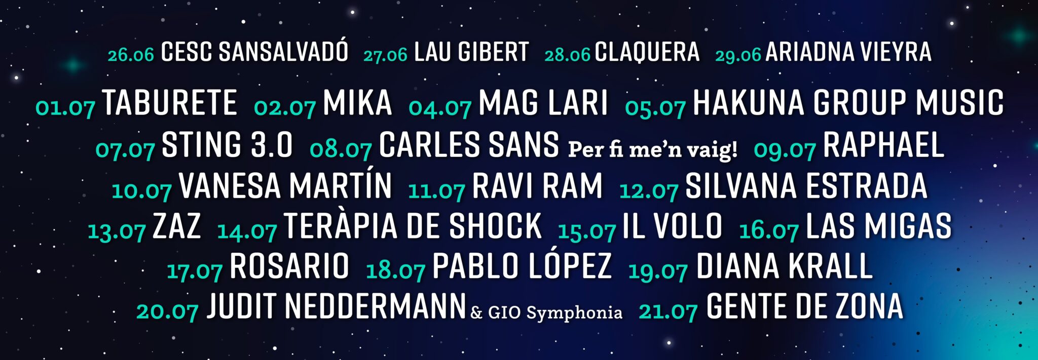 20 festivales de Barcelona que no te puedes perder en 2026