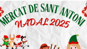 Feria de Navidad Mercado Sant Antoni