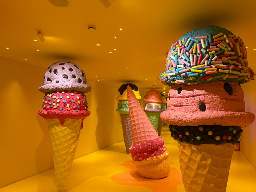 Sala de helados Haouse of candy barcelona